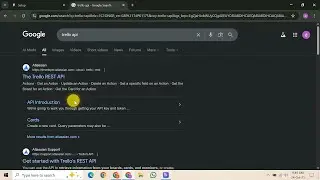 Как получить доступ к API Trello