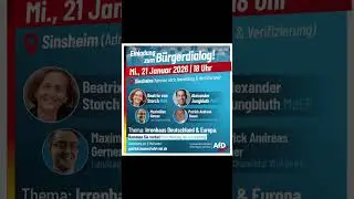 Beatrix von Storch kommt nach Sinsheim! #landtagswahlbw2026 #landtagswahlbw #Sinsheim