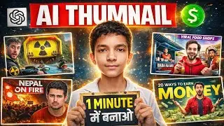 AI Thumbnail Kaise Banaen | How To Make AI Thumbnail for Youtube Videos | Thumbnail Kaise Banaen