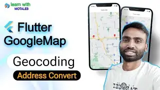 Flutter Google Map Geocoding Address Convert|Abdul Motaleb|Learn With Motaleb|FlutterKids #geocoding
