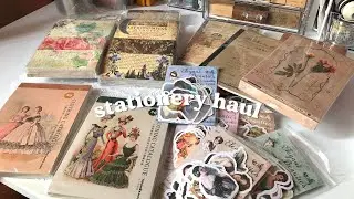 stationery haul | 🍃✨