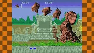 SEGA Genesis Classics ALTERED BEAST - Level 1 The Graveyard: The Acropolis at Hades