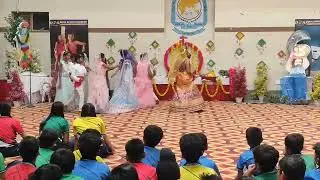 श्रीराधे कृष्णा जन्मोत्सव dance #dance #krishna