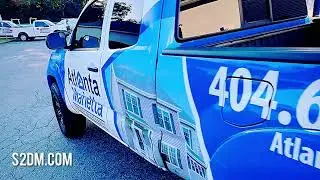 Toyota Tacoma FULL WRAP: Property Management Fleet Graphics & Design (Atlanta, GA)