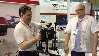Walkera Voyager 5 at Nuremberg messe with Walkera Fans