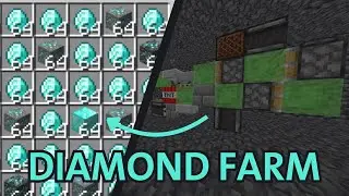 How to Build a Diamond Farm in Minecraft 1.21! (Easy Tutorial)