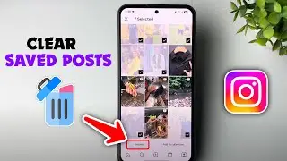 Как удалить сохраненные посты в Instagram
