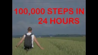 THIS CHALLENGE BROKE US! [ 100,000 Steps In 24 Hours ]