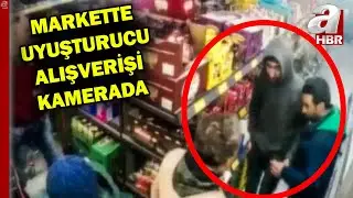 Markette uyuşturucu alışverişi kameralara takıldı | A Haber
