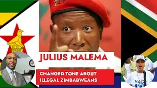 Watch Julius Malema Changes Tones In Zimbabwean Immigration