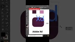 Adobe xd logo design in illustrator #shorts #shortsvideo #viral #adobexdtutorial #adobexd