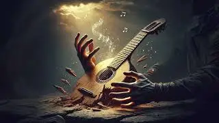 Broken Lute - A Ballad of Resilience and Echoing Despair
