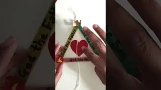 🎨✝️ Bible Craft: God the Father 👑 | God the Son ✝️ | God the Holy Spirit 🕊️ | Easy and Cute Craft