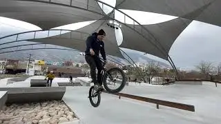 visitando el nuevo skatepark de San Pedro bmx monterrey