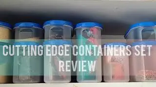 Cutting EDGE Airtight Containers Review Amazon