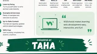 W3SCHOOL WITH TAHA