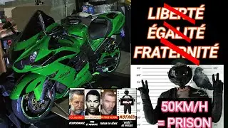 MOTO  ZZR1400/ZX14R FUTUR VIDÉO🎬😁FAIRE UN EXCÈS DE VITESSE HEUREUSEMENT IL ON ABOLI LA PEINE DE MORT