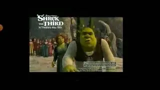 Shrek the third Tv commercial TV bumper for Shrek the third 2007 commercial break cartoon network