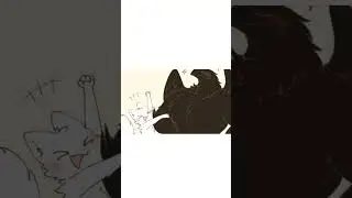 2/6 White Fox x Black Crow #3 pegu2726 #comicdub #shorts