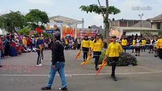 Drumband SMPN 1 Tulungagung INBOX SCTV 2020 GOR lembupeteng