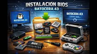 Batocera 43 instalación de BIos