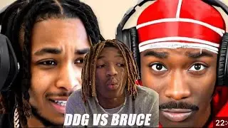 Beebop Reacts To DDG vs Bruce BEEF!!