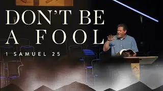 Don't Be A Fool