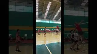 Sample po ng best digger yung nasa video! HAHAHAHA #BigaUnoVolleyball #Santillan04