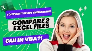 Ultimate Excel Comparison Tool demo | Custom made addin using VBA | Compare 2 excel files🔥