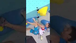 Feet first on a sloper