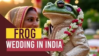Frogs Wedding in Assam and Maharashtra in India