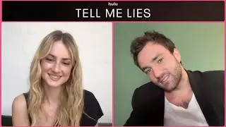 TELL ME LIES Season 2 Interview! Grace Van Patten & Jackson White! Grace & Jackson on Fan Reactions!