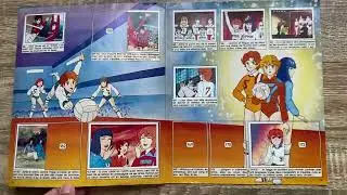 Album Panini JEANNE et SERGE #volleyball #sticker #vintage 