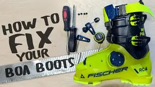 How To Repair BOA Ski Boots | Shop Talk with Cy