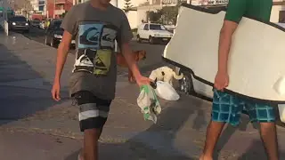 HUANCHACO,PERU.SURFING PARADISE NEVER FINISHED WITH THE DOOGY IN THE HOUSE