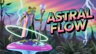 Astral Flow | Synthwave x Psychedelic Rock
