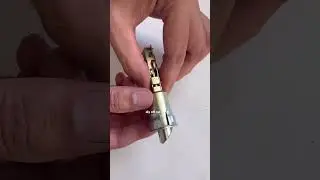 Install a Door Knob #shorts #youtubeshorts #woodworking