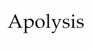 How to Pronounce Apolysis