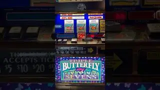 Classic IGT Triple Butterfly Sevens Coin Slot Machine 🎰