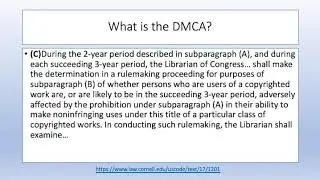 Digital Millennium Copyright Act