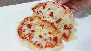 ПИЦЦА В МИКРОВОЛНОВКЕ ЗА 1 МИНУТУ | Самый простой рецепт пиццы