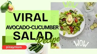 How to Make Avocado Cucumber Salad | Quick & Easy 3-Minute Recipe