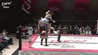 Mizuki & Rika Tatsumi - Diving Stomp / Twist of Fate combo