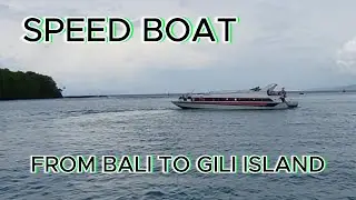 PADANG BAY BALI TO GILI ISLAND BY SPEED BOAT| Bali Adrenaline