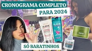 MONTEI UM KIT CRONOGRAMA CAPILAR COMPLETO COM R$150,00 💸 ✨
