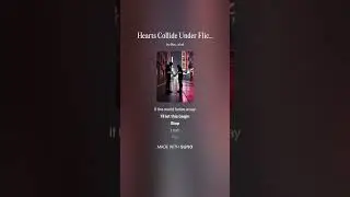 Hearts Collide Under Flickering Lights