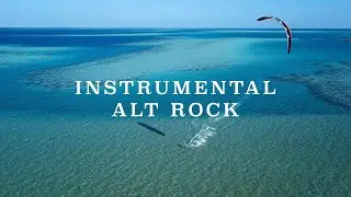 Instrumental Alternative Rock - Study Music with 4K Aerial Drone Footage 2023