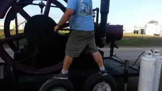 me starting a 1920 reid hit and miss enging 25 hp