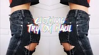 TRY ON CLOTHING HAUL ☆
