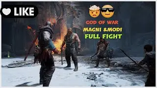 God Of War 4 Fight scene |Magni & Modi